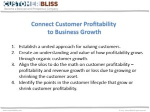 Connect Customer Profitability to Business Growth